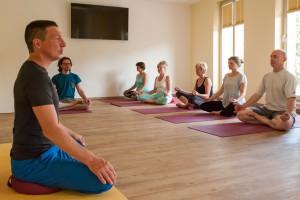 Yoga im Studio
