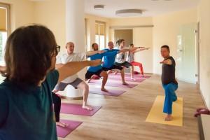 Yoga im Studio