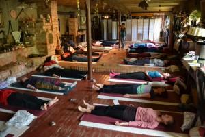 Yoga-Klassenfahrt 2014