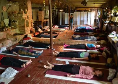 Yoga-Klassenfahrt 2014