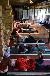 Yoga-Klassenfahrt 2014