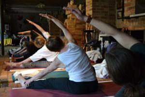 Yoga-Klassenfahrt 2014