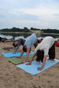 Yoga-Kanu-Tour Juni 2015